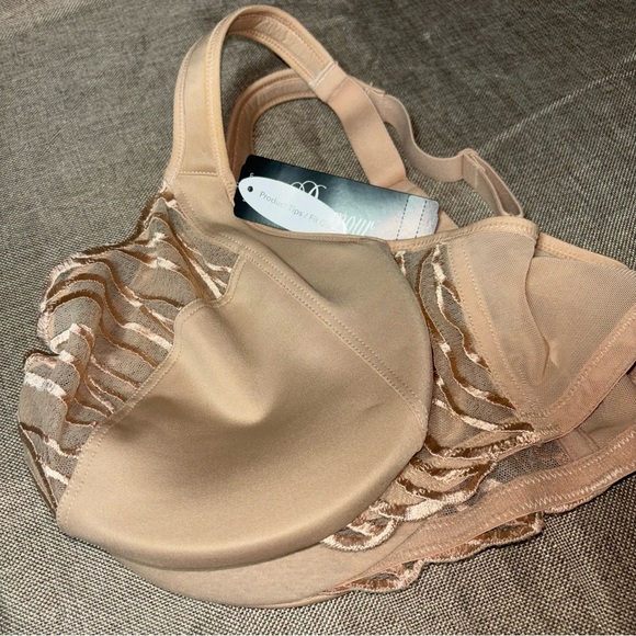 Paramour Angie Front Hook Minimizer Bra Size 36DDD NWT - Picture 9 of 10